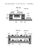 STEREOSCOPIC ELECTRONIC CIRCUIT DEVICE, AND RELAY BOARD AND RELAY FRAME USED THEREIN diagram and image