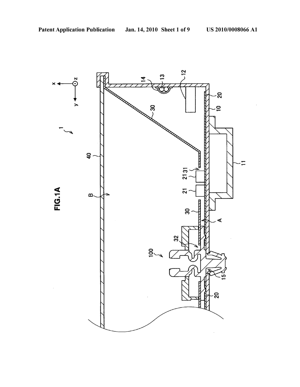 Clip and backlight assembly - diagram, schematic, and image 02