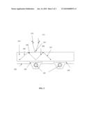 BACK LIGHT MODULE WITH DIFFRACTIVE COUPLERS diagram and image