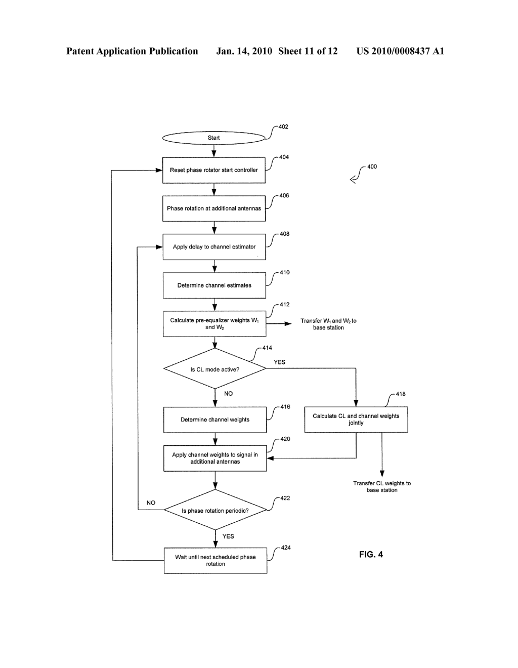 Method and System for Pre-Equalization in a Single Weight (SW) Single Channel (SC) Multiple-Input Multiple-Output (MIMO) System - diagram, schematic, and image 12