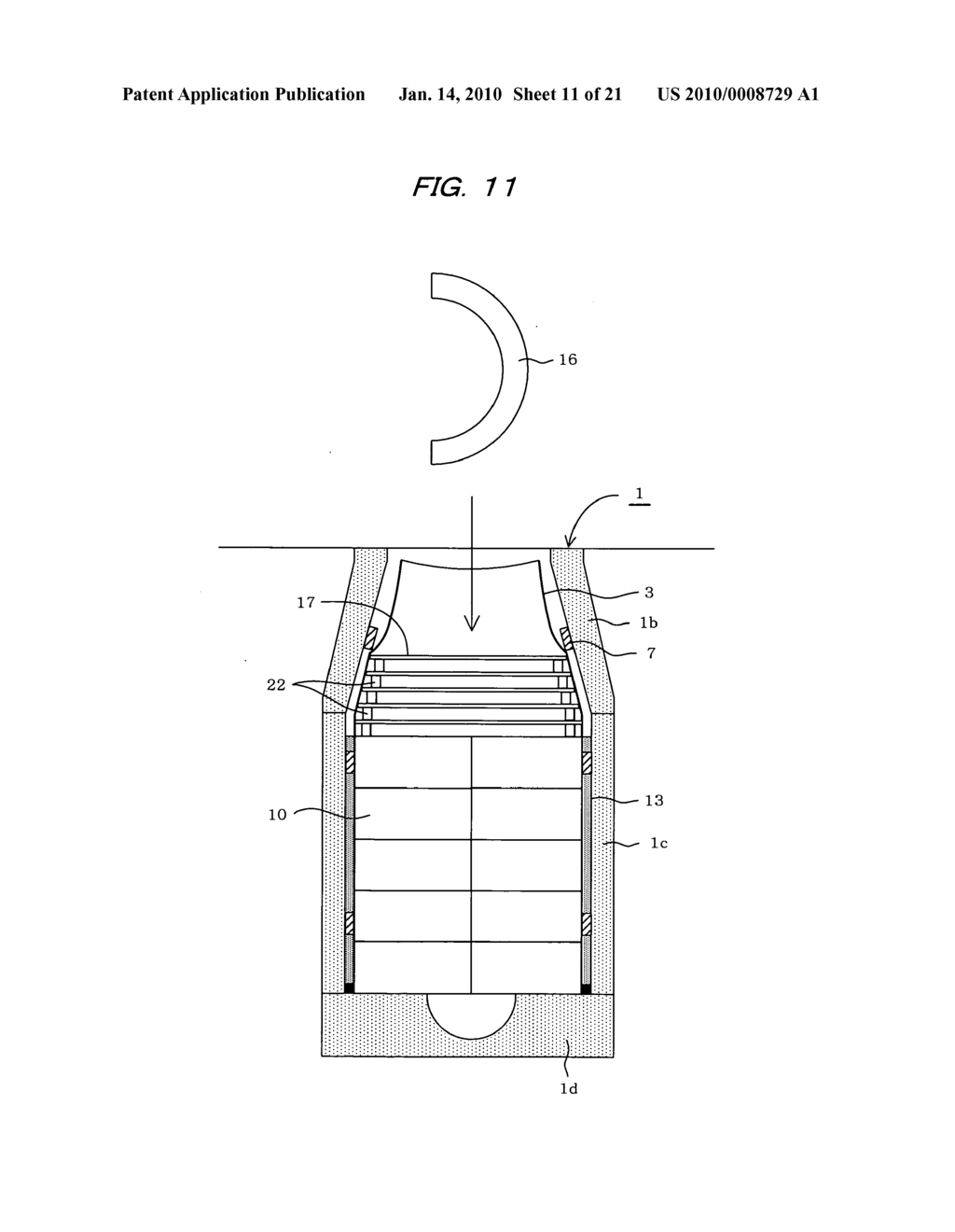 Method for rehabilitating a manhole - diagram, schematic, and image 12