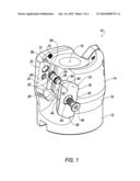 MILLING CUTTER WITH CAM PIN AND CUTTING INSERT THEREFOR diagram and image