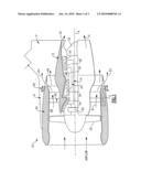 GAS TURBINE ENGINE WITH A VARIABLE EXIT AREA FAN NOZZLE, NACELLE ASSEMBLY OF SUCH A ENGINE, AND CORRESPONDING OPERATING METHOD diagram and image