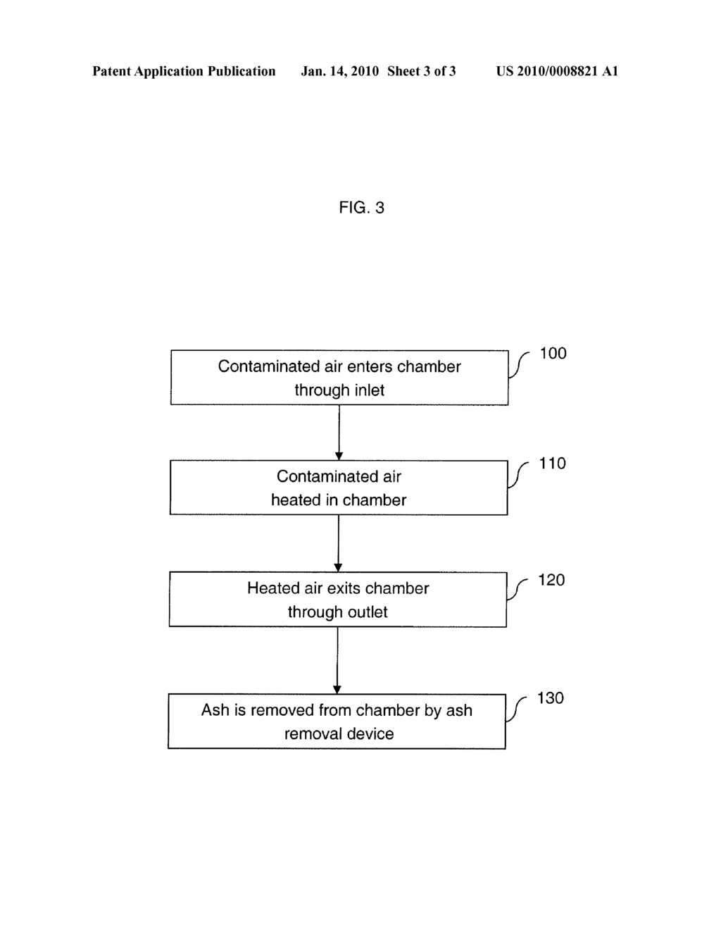 METHOD AND APPARATUS FOR STERILIZING AND DEODORIZING AIR - diagram, schematic, and image 04