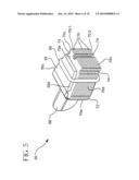 Retaining clip for reagent test slides diagram and image