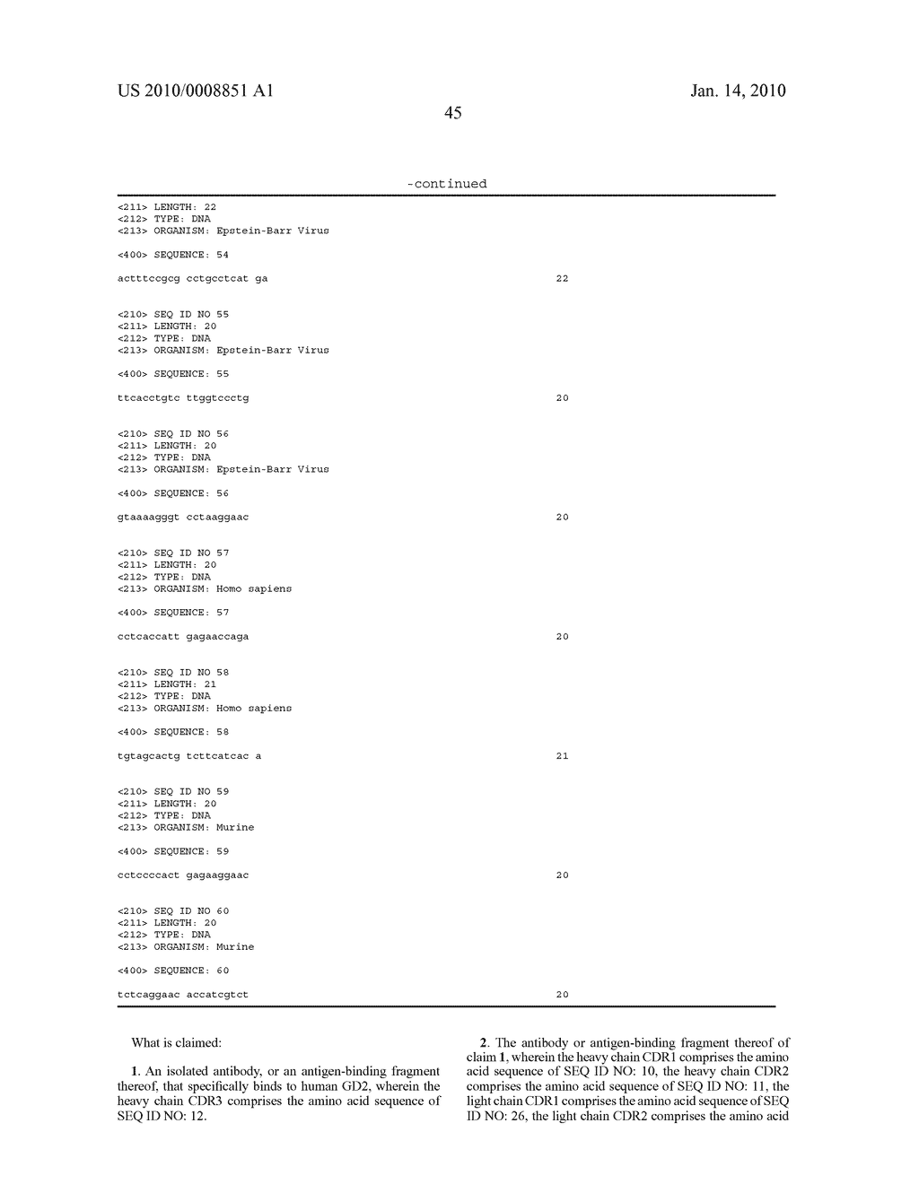 ANTI-GD2 ANTIBODIES AND METHODS AND USES RELATED THERETO - diagram, schematic, and image 74