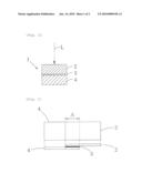 INTERMEDIATE MEMBER FOR LASER BONDING AND METHOD OF BONDING USING THE SAME diagram and image