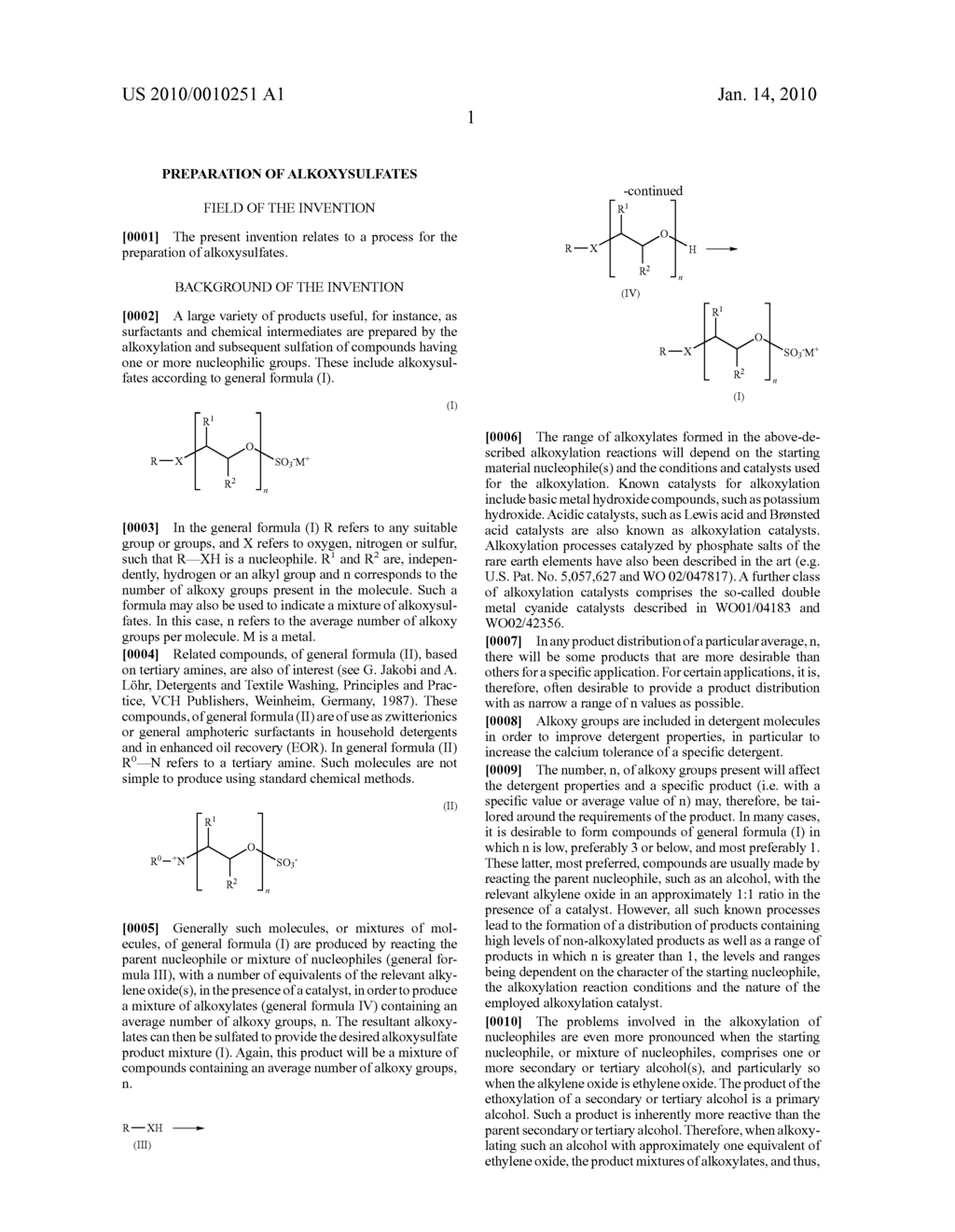 PREPARATION OF ALKOXYSULFATES - diagram, schematic, and image 02