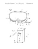 UNDERGARMENT FOR INCONTINENT PERSON AND TREATMENT DEVICE CONNECTED TO AN UNDERGARMENT diagram and image