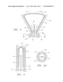 CATHETER WITH TISSUE PROTECTING ASSEMBLY diagram and image