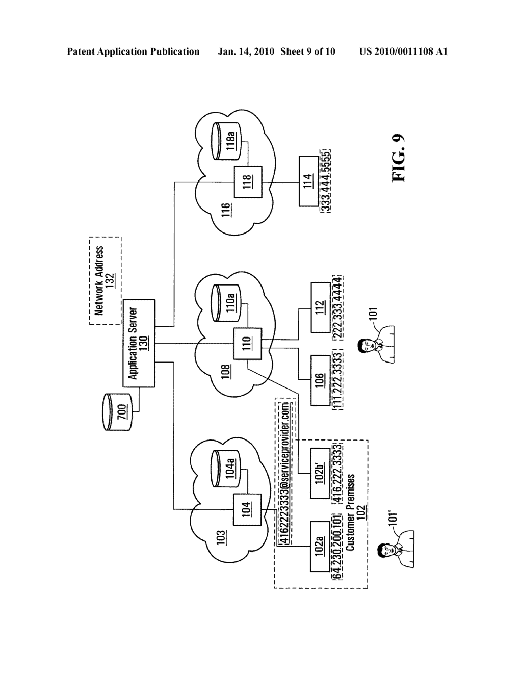 METHOD, SYSTEM AND APPARATUS FOR CAUSING A COMMUNICATION DEVICE TO JOIN A COMMUNICATION SESSION - diagram, schematic, and image 10