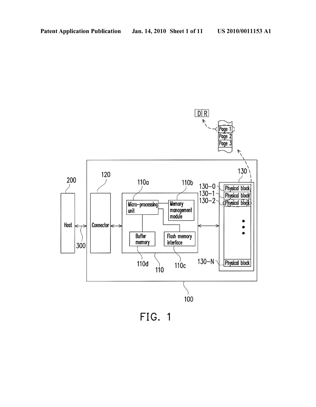 BLOCK MANAGEMENT METHOD, AND STORAGE SYSTEM AND CONTROLLER USING THE SAME - diagram, schematic, and image 02