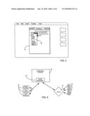 Graphical user interface having contextual menus diagram and image