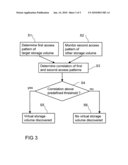 METHOD, CONTROL LOGIC AND SYSTEM FOR DETECTING A VIRTUAL STORAGE VOLUME AND DATA CARRIER diagram and image