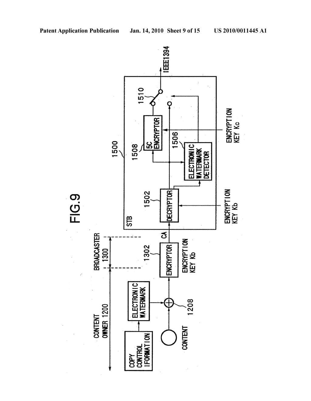 TRANSMITTER, SIGNAL TRANSFER METHOD, DATA DISTRIBUTION SYSTEM AND METHOD OF SAME, DATA RECEIVER, DATA PROVIDER AND METHOD OF SAME, AND DATA TRANSFERER - diagram, schematic, and image 10