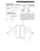 GARMENT HAVING VARIOUS FUNCTIONAL FINISHES diagram and image