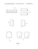 GARMENT HAVING VARIOUS FUNCTIONAL FINISHES diagram and image