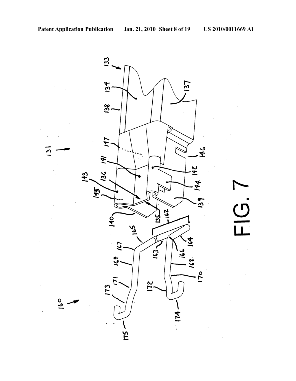 Block and tackle balance assembly with rotatable shoe - diagram, schematic, and image 09