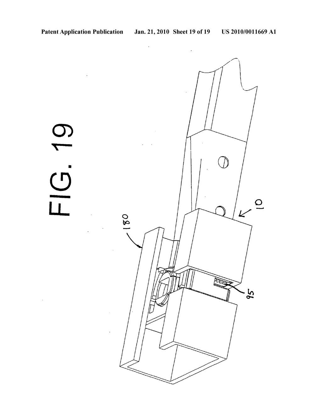 Block and tackle balance assembly with rotatable shoe - diagram, schematic, and image 20