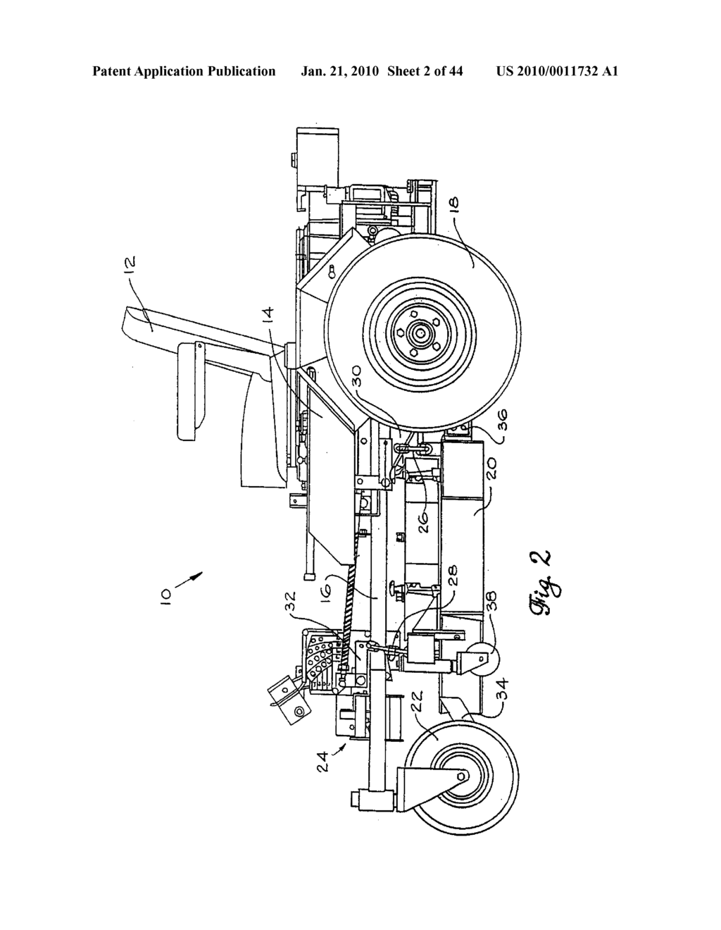 Mower Suspension System and Method - diagram, schematic, and image 03