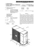 HORIZONTAL DISCHARGE AIR CONDITIONING UNIT diagram and image