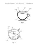 CHOCOLATE DEVICE FOR HOT COFFEE diagram and image