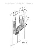 CONTOURED FLAT STUD AND STUD ARRANGEMENT FOR CYCLONE SLAG TAPS diagram and image