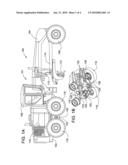 Tandem wheel arrangement diagram and image