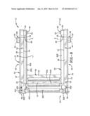 Self-locking extendable ladder for use with a boat diagram and image