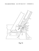 MANHOLE COVER HINGE ASSEMBLY diagram and image