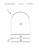 LIGHT EMITTING DEVICE WITH TENSION RELAXATION diagram and image