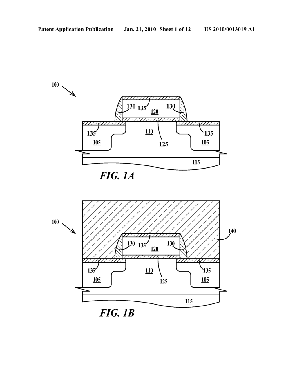 STRESSED DIELECTRIC DEVICES AND METHODS OF FABRICATING SAME - diagram, schematic, and image 02