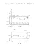 SEMICONDUCTOR DEVICE PACKAGES WITH ELECTROMAGNETIC INTERFERENCE SHIELDING diagram and image