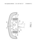 Bicycle-seat power generation device diagram and image