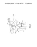 Bicycle-seat power generation device diagram and image