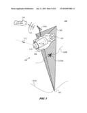 Computer interface employing a manipulated object with absolute pose detection component and a display diagram and image