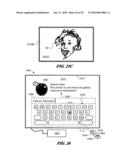 Computer interface employing a manipulated object with absolute pose detection component and a display diagram and image