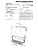 Electronic device and keyboard mechanism diagram and image