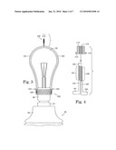 Lamps and harp adaptor apparatuses for use with loop light shades diagram and image