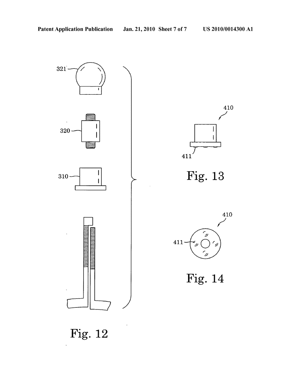 Lamps and harp adaptor apparatuses for use with loop light shades - diagram, schematic, and image 08