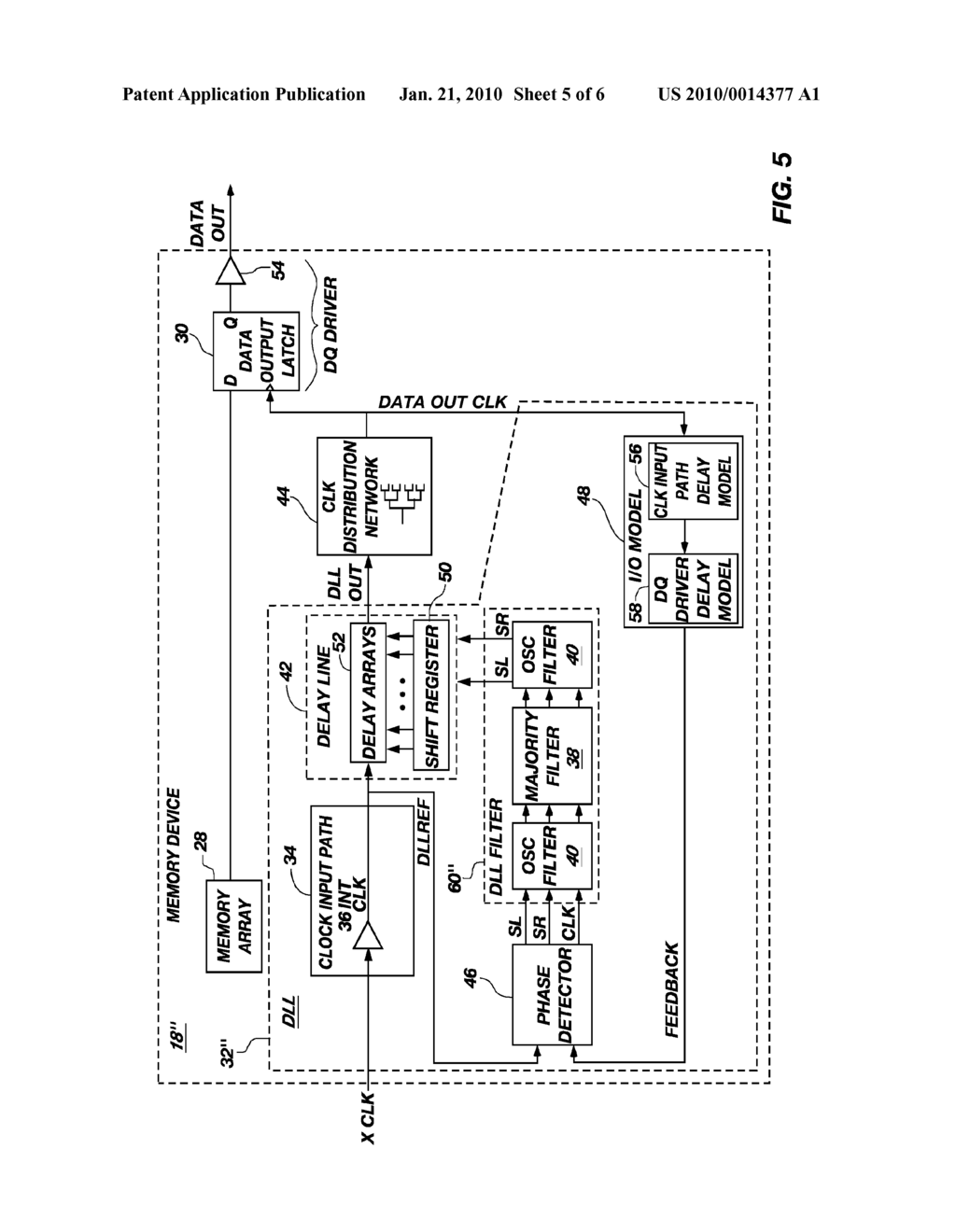 METHOD AND APPARATUS FOR REDUCING OSCILLATION IN SYNCHRONOUS CIRCUITS - diagram, schematic, and image 06