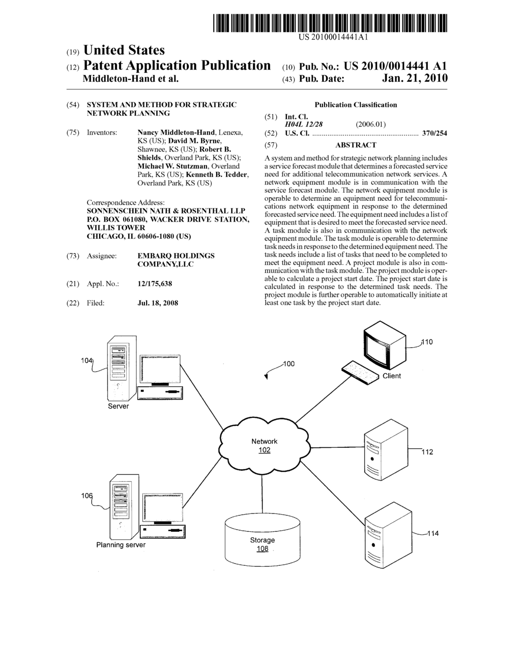 SYSTEM AND METHOD FOR STRATEGIC NETWORK PLANNING - diagram, schematic, and image 01