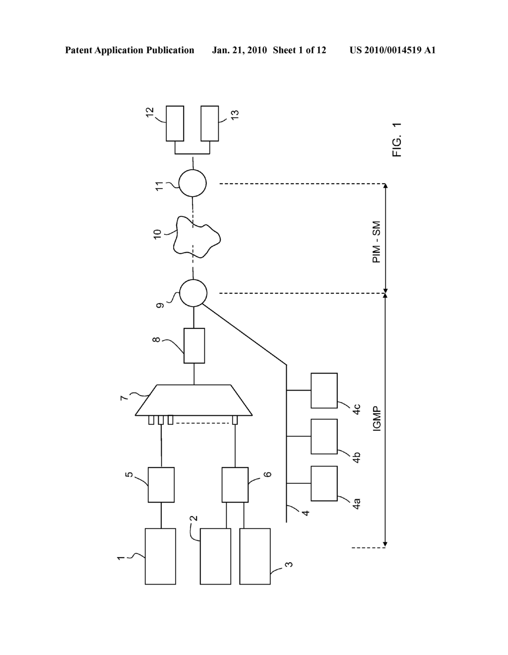 METHODS FOR MANAGING MULTICAST TRAFFIC BETWEEN SOURCES SENDING DATA AND HOSTS REQUESTING DATA AND NETWORK EQUIPMENT USED TO IMPLEMENT THE METHODS - diagram, schematic, and image 02