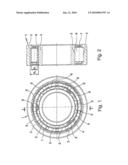 RADIAL ROLLER BEARING, IN PARTICULAR FOR STORING SHAFTS IN WIND TURBINE TRANSMISSIONS diagram and image