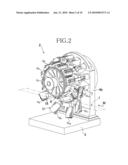 STRETCHING APPARATUS FOR WEB OF THERMOPLASTIC SYNTHETIC RESIN diagram and image