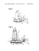 Device for transporting an organ diagram and image