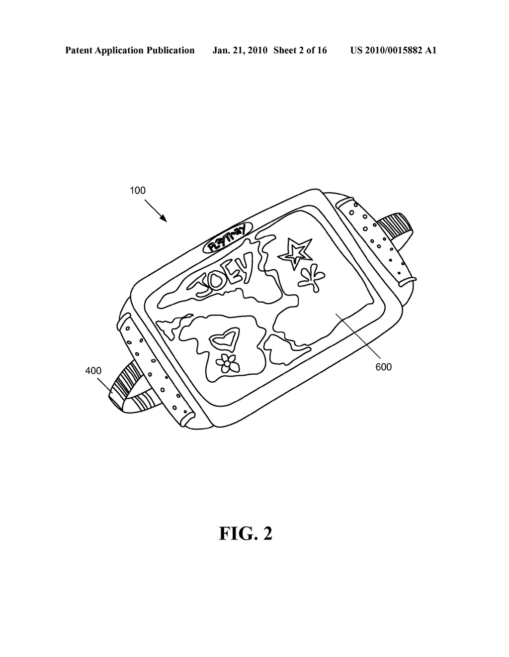 PORTABLE ACTIVITY PLAY TABLE TOY - diagram, schematic, and image 03