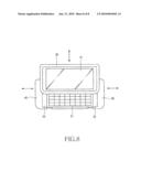 SLIDING-TYPE PORTABLE COMMUNICATION DEVICE diagram and image