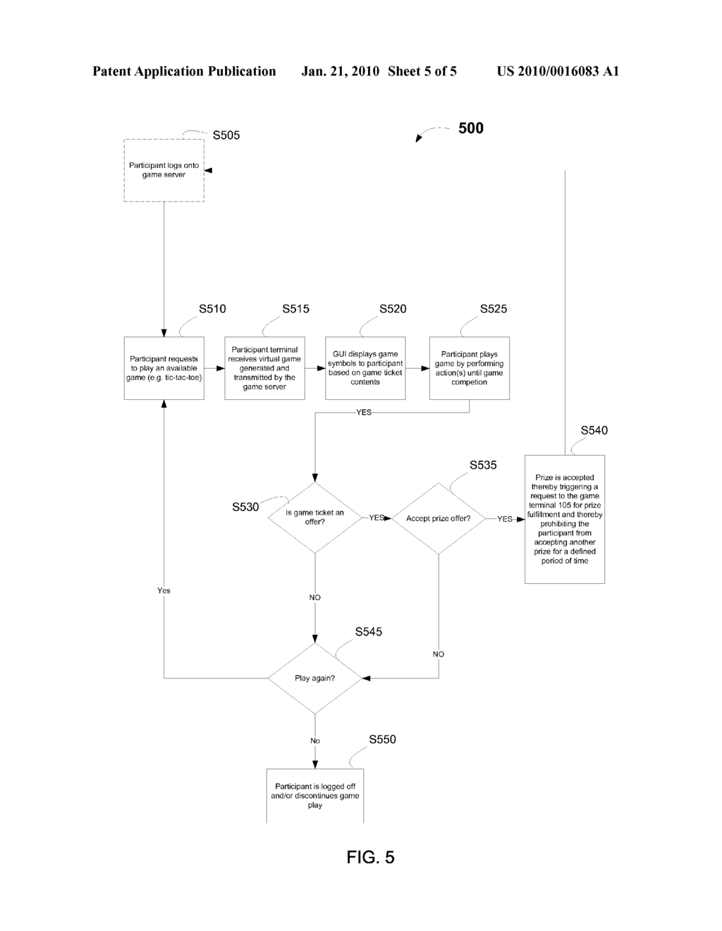 METHOD AND SYSTEM FOR IMPLEMENTING A VIRTUAL GAME - diagram, schematic, and image 06