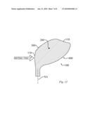 HIGH VOLUME AERODYNAMIC GOLF CLUB HEAD diagram and image